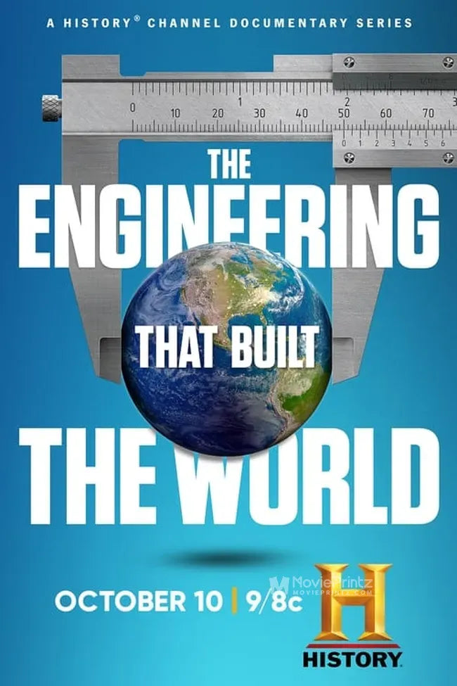 The Engineering That Built the World Poster