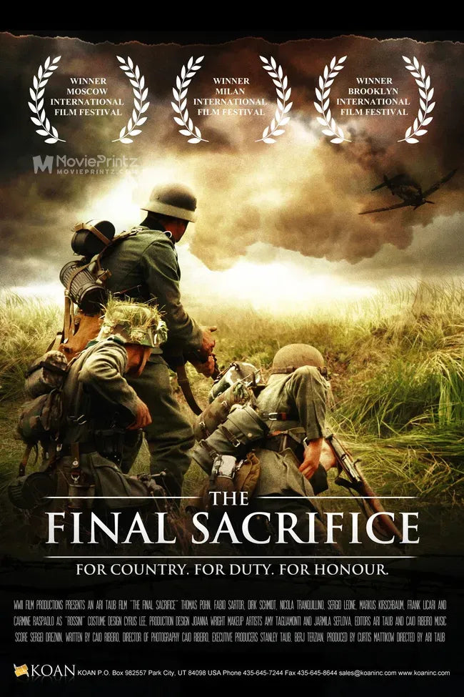 The Final Sacrifice: Directors Cut Poster