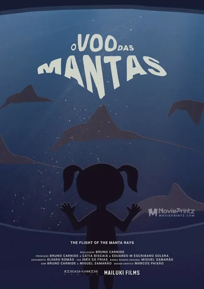 The Flight of the Manta Rays Poster