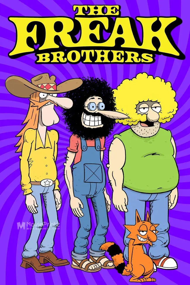 The Freak Brothers Poster