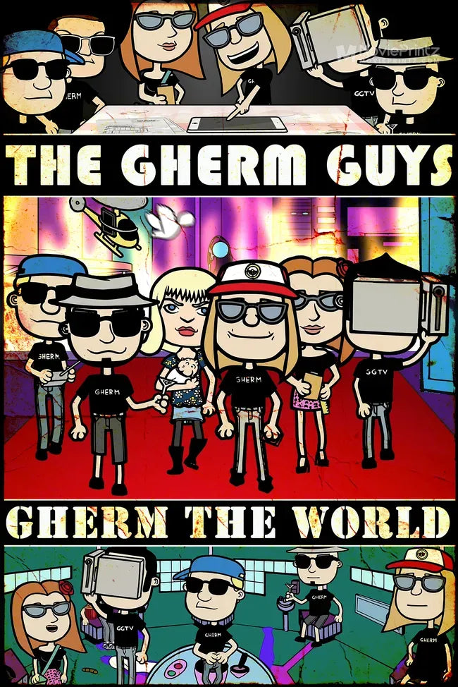 The Gherm Guys Gherm the World (animated) Poster