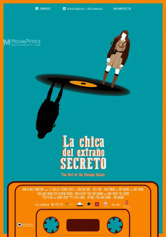 The Girl of the Strange Secret Poster