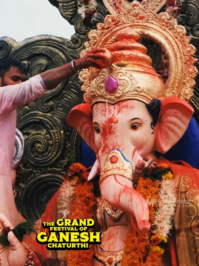 The Grand Festival of Ganesh Chaturthi Poster