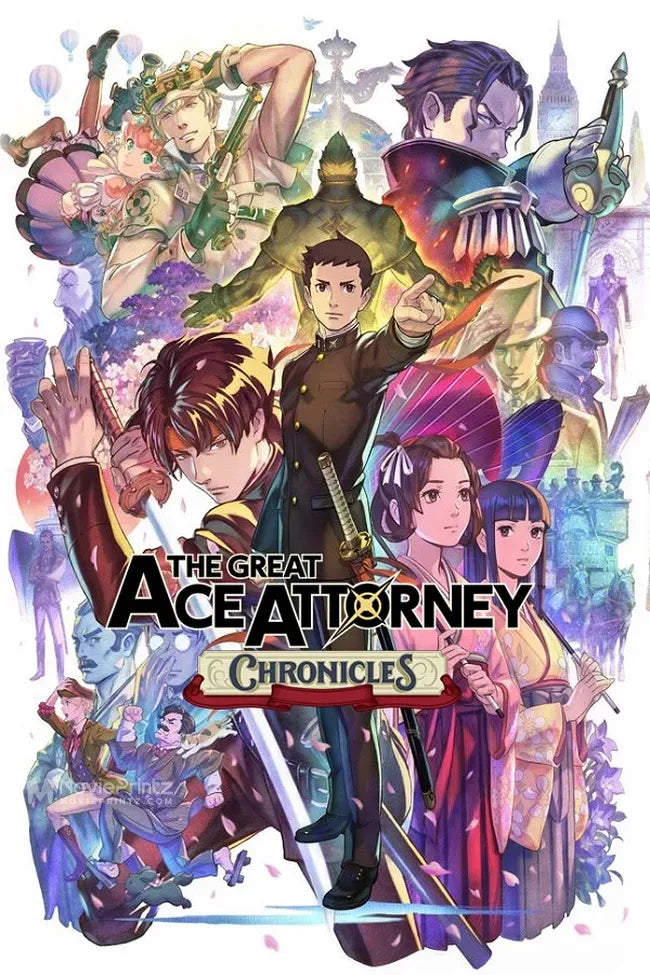 The Great Ace Attorney Chronicles Poster