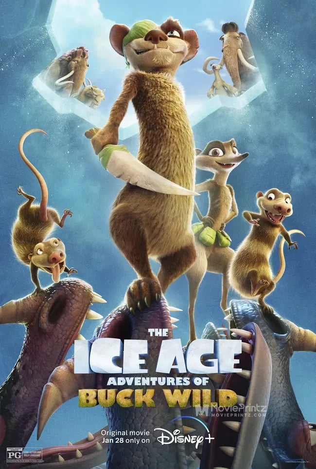 The Ice Age Adventures of Buck Wild Poster