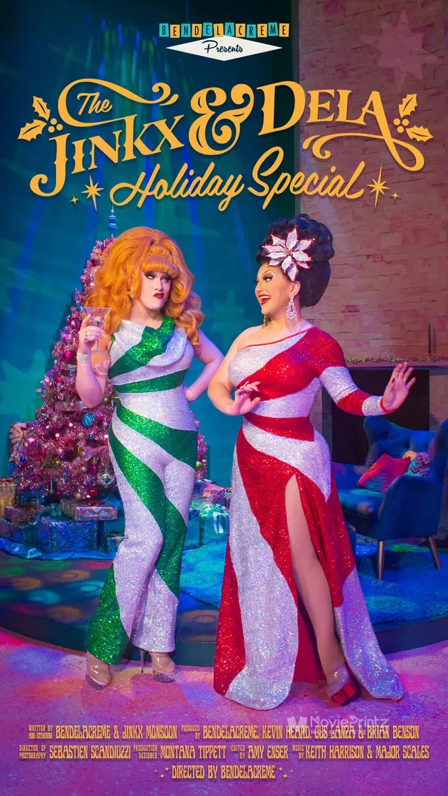 The Jinkx and DeLa Holiday Special Poster