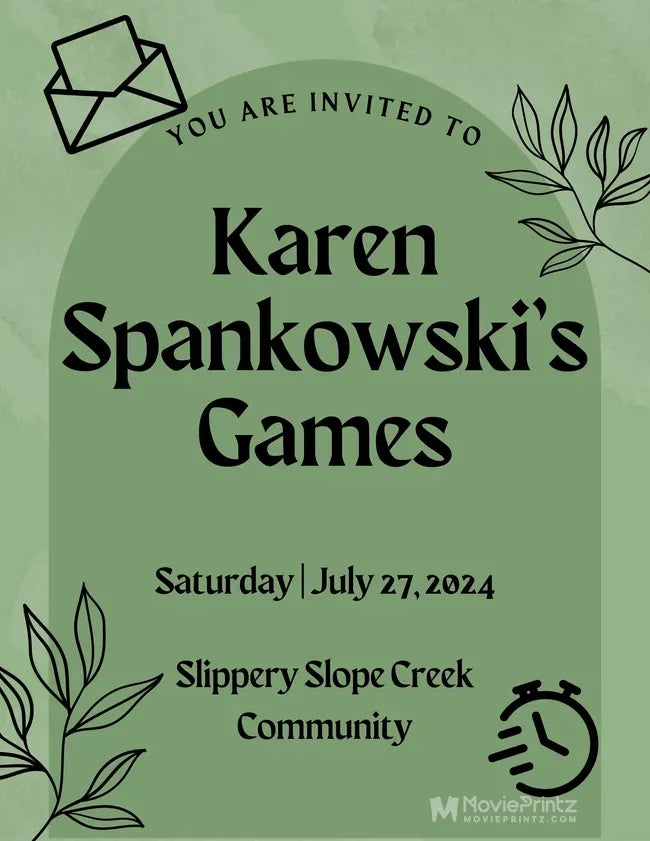 The Karen Games Poster