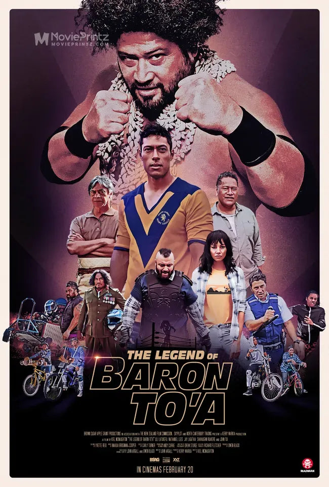 The Legend of Baron To'a Poster