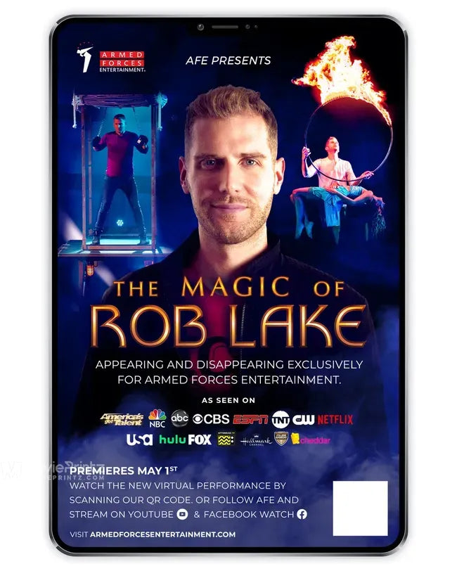 The Magic of Rob Lake Armed Forces Entertainment Special Poster