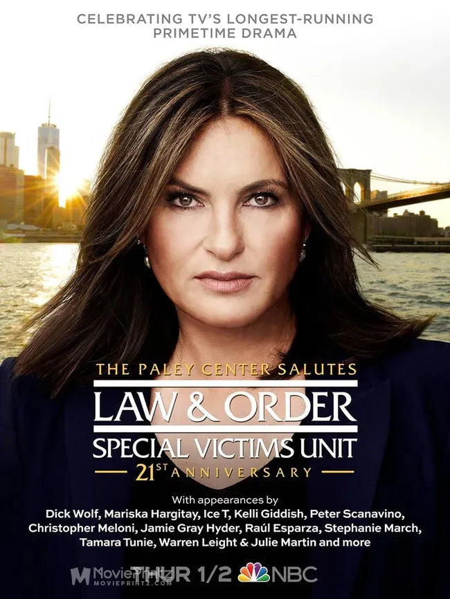 The Paley Center Salutes Law & Order: SVU Poster