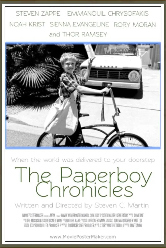 The Paperboy Chronicles Poster