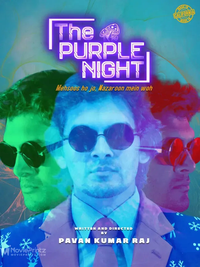 The Purple Night Poster