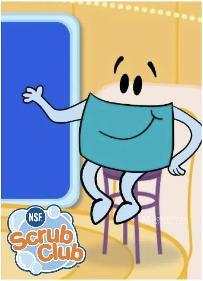 The Scrub Club: Cold, Flu, and Masks Poster