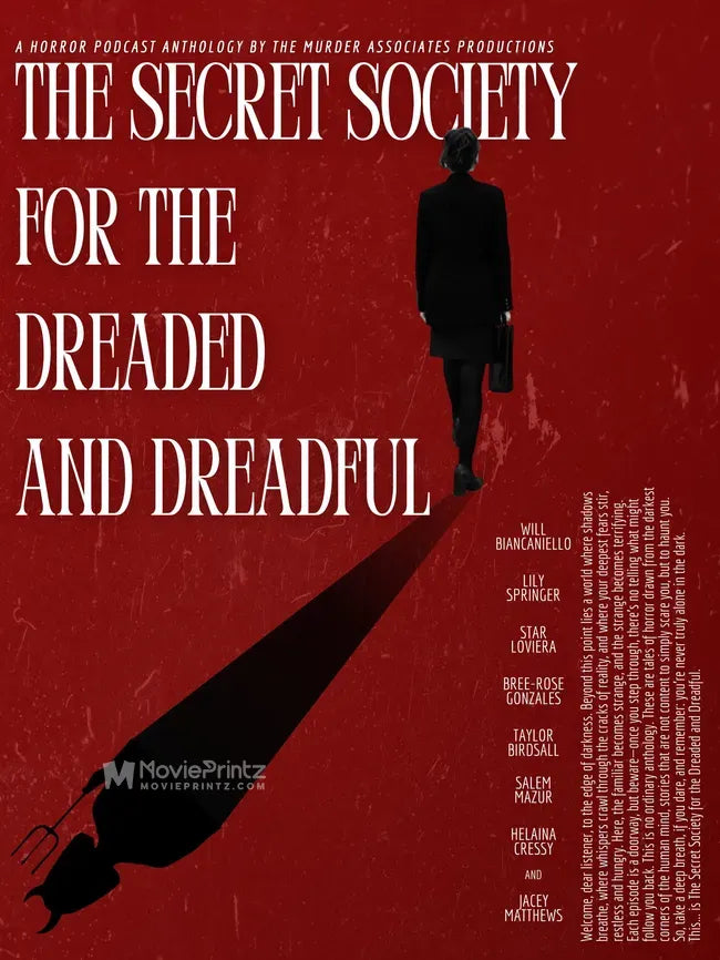 The Secret Society for the Dreaded and Dreadful Poster