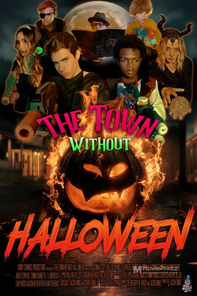 The Town Without Halloween Poster