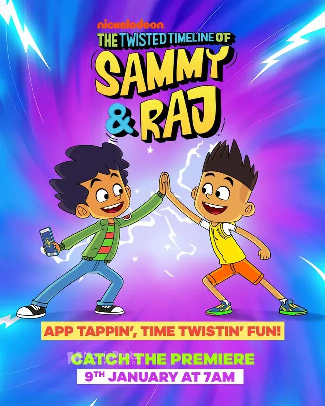 The Twisted Timeline of Sammy & Raj Poster