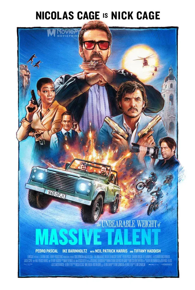 The Unbearable Weight of Massive Talent Poster