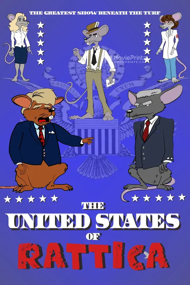 The United States of Rattica Poster