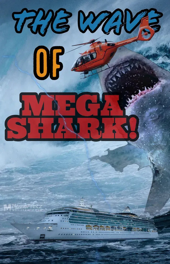 The Wave of Mega Shark! Poster