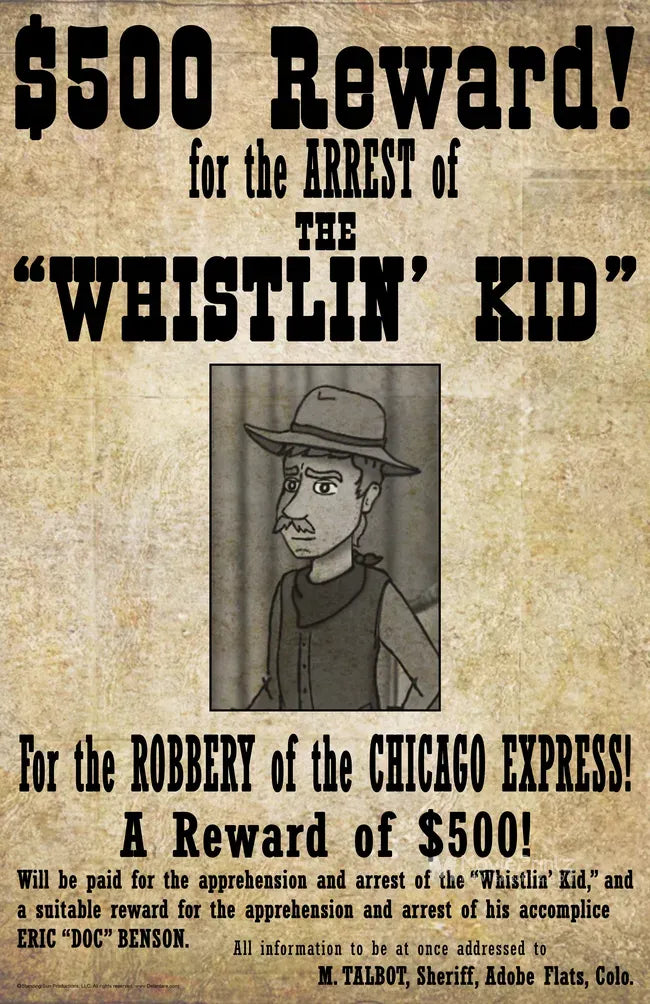 The Whistlin' Kid: A Delantare Story Poster