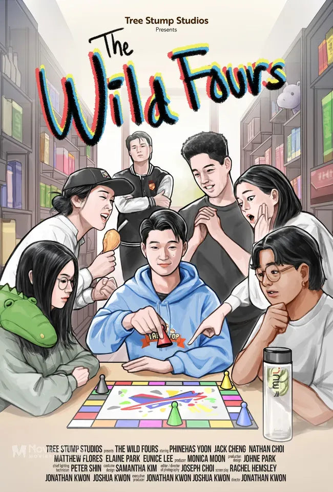 The Wild Fours Poster