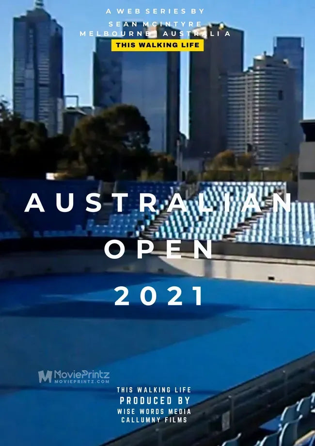 This Walking Life: Australian Open 2021 Poster