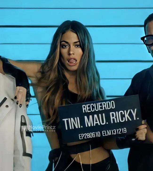 Tini feat. Mau y Ricky: Recuerdo Poster