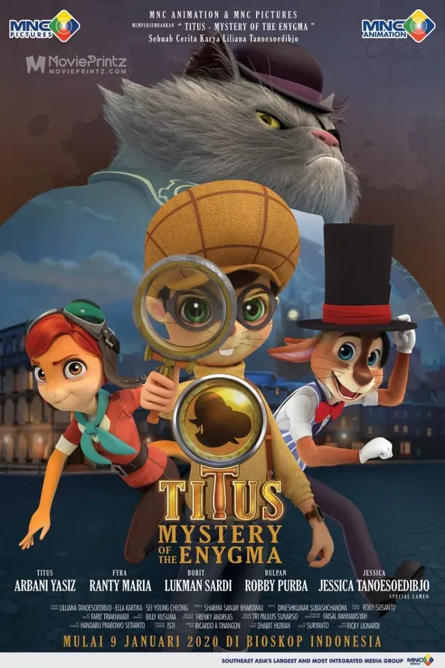 Titus: Mystery of The Enygma Poster