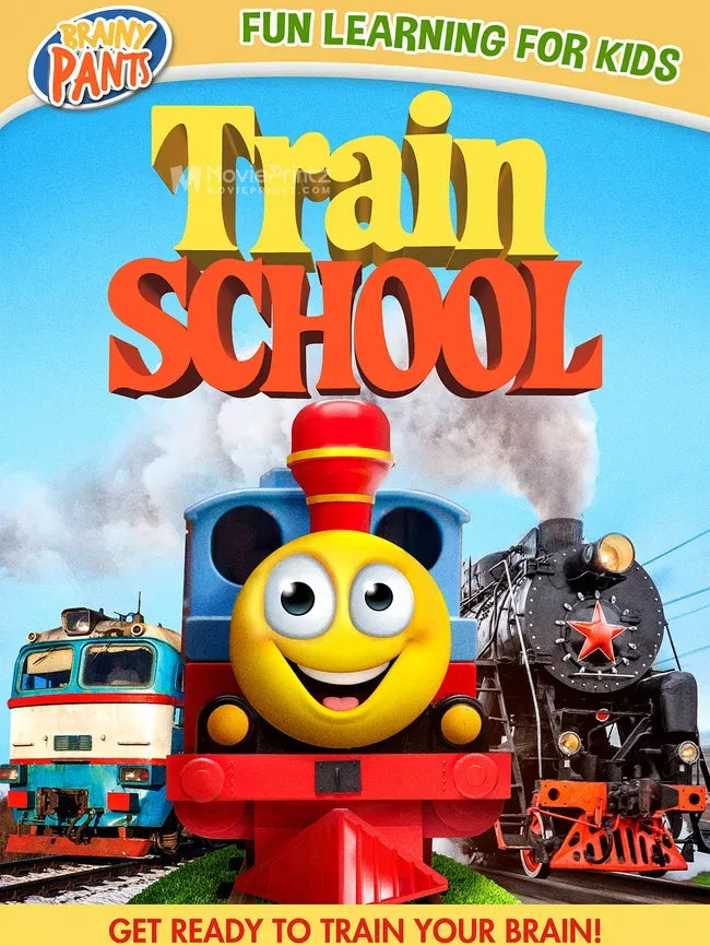 Train School Poster