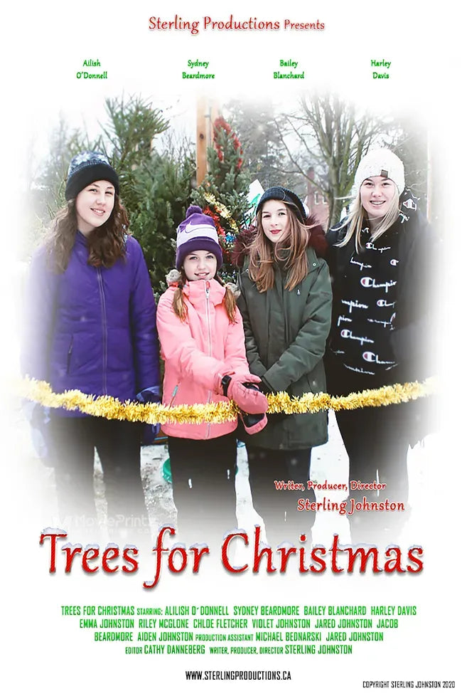 Trees for Christmas Poster