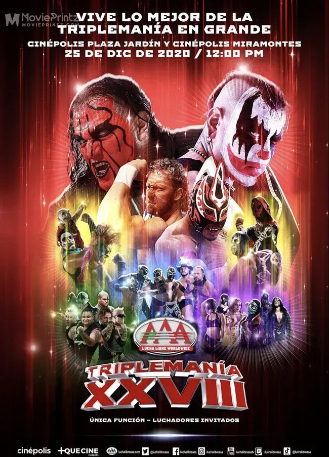 Triplemania XXVIII Poster