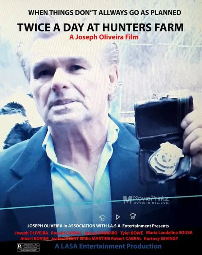 Twice A Day at Hunter Farm Poster