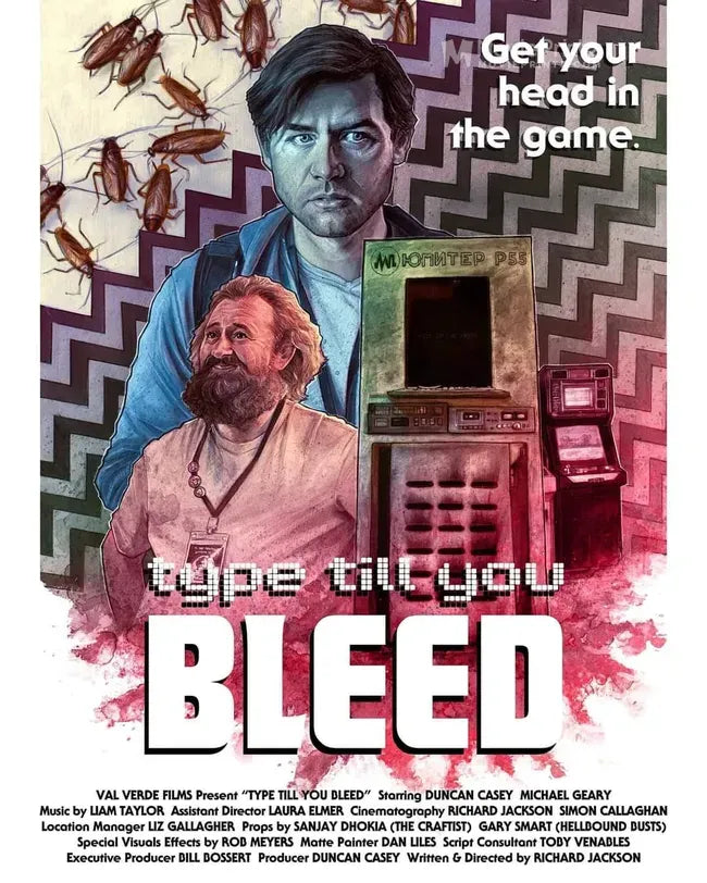 Type Till You Bleed Poster