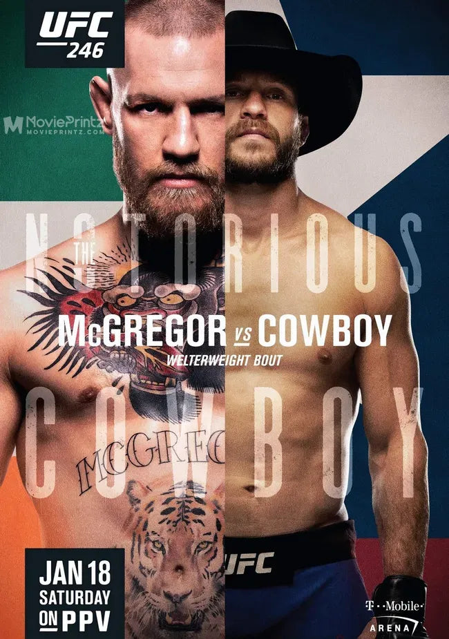 UFC 246: McGregor vs. Cerrone Poster