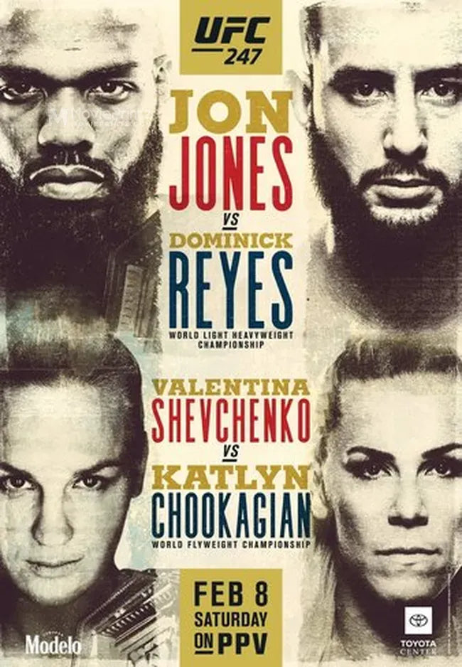 UFC 247: Jones vs. Reyes Poster