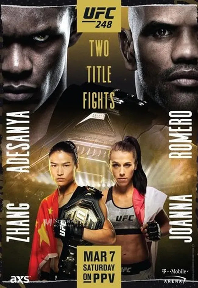 UFC 248: Adesanya vs. Romero Poster