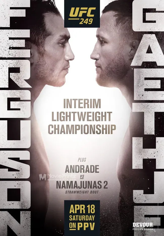 UFC 249: Ferguson vs. Gaethje Poster