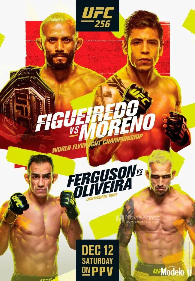 UFC 256: Figueiredo vs. Moreno Poster