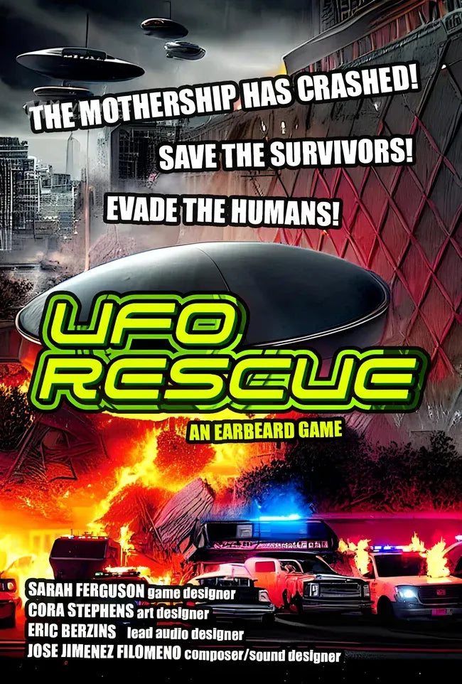 UFO Rescue Poster