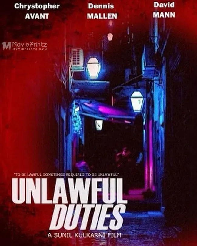 Unlawful Duties Poster