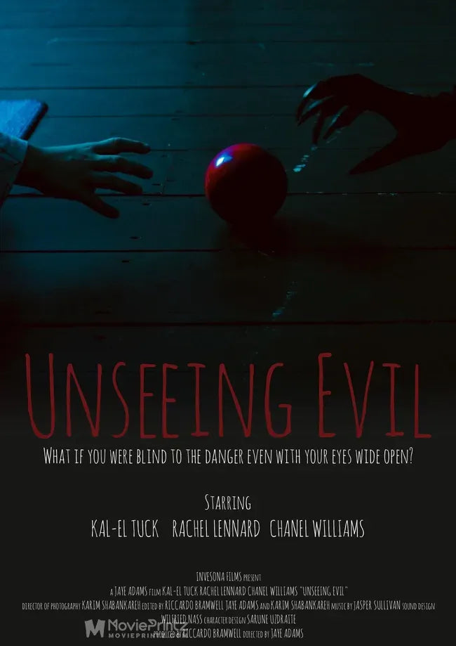 Unseeing Evil Poster