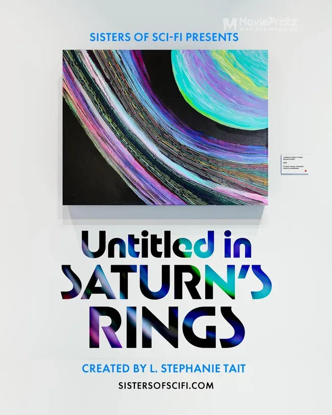 Untitled in Saturn's Rings Poster