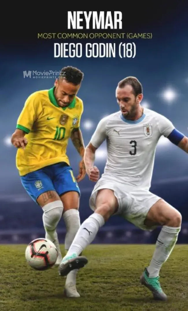 Uruguay vs Brazil Poster