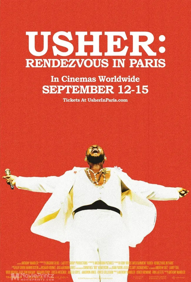 Usher: Rendezvous in Paris Poster