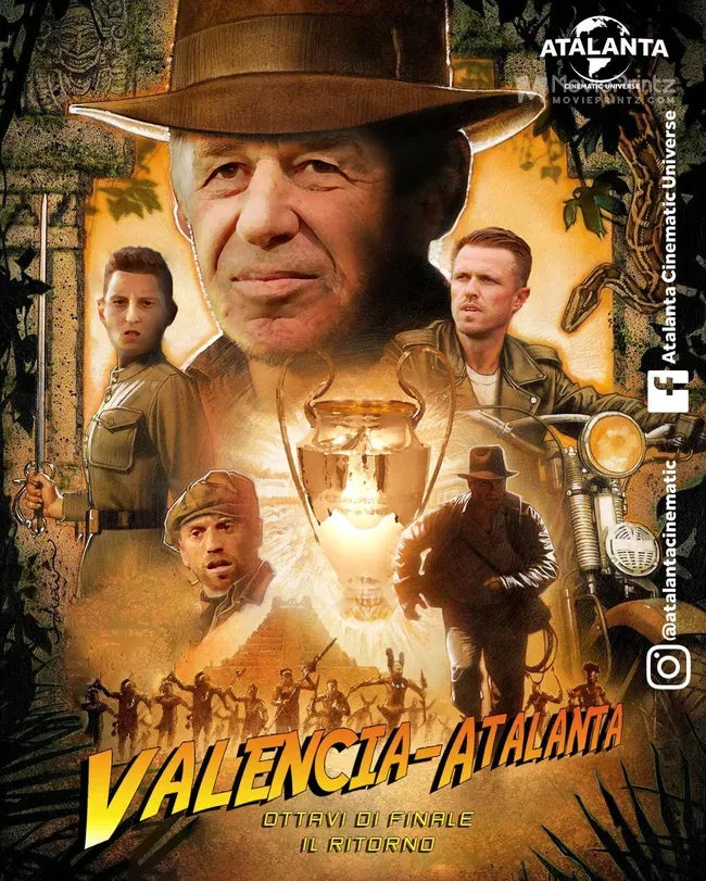 Valencia CF vs Atalanta BC Poster