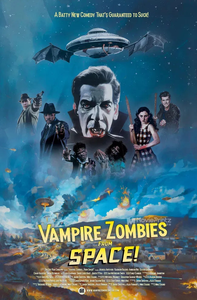 Vampire Zombies... From Space! Poster