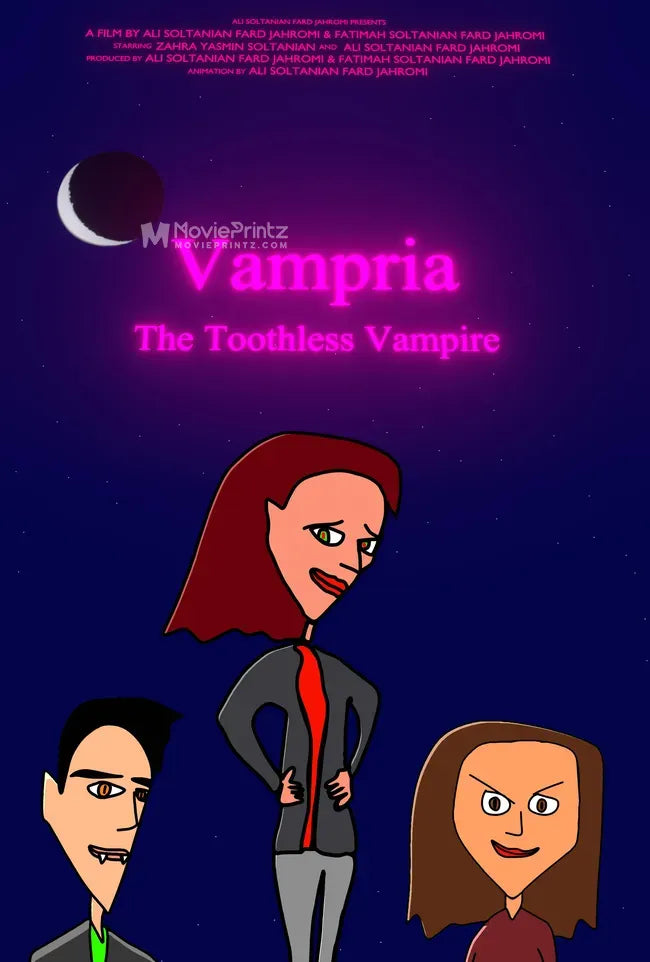 Vampria: The Toothless Vampire Poster