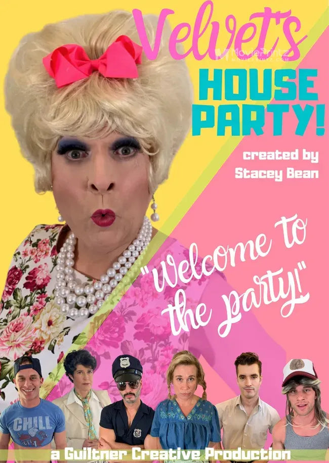 Velvet's House Party Poster