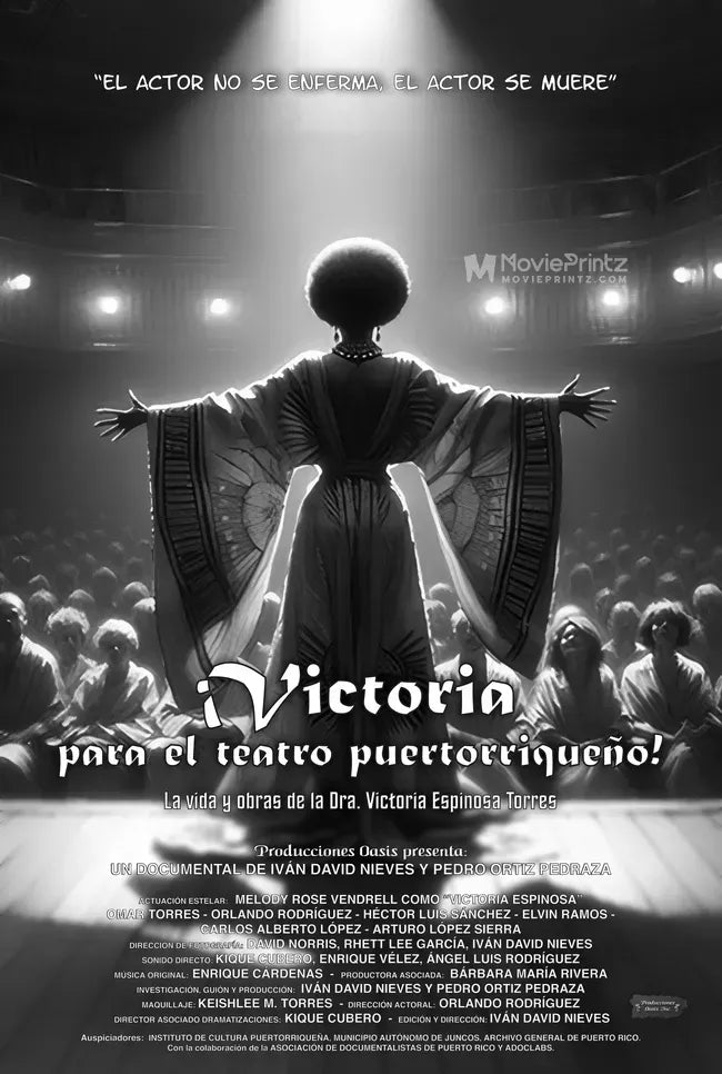 Victoria para el teatro puertorriqueño Poster