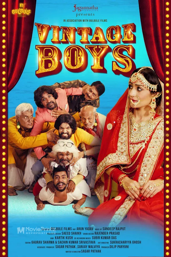 Vintage Boys Poster